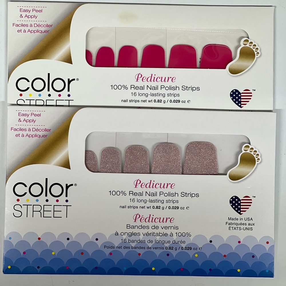 Color Street Nail Strips - Pedi Bundle